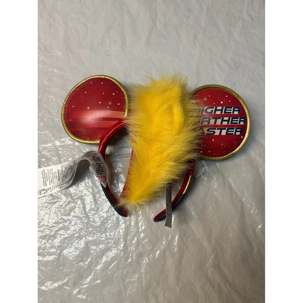 Disney‎ Parks Captain Marvel Mickey Minnie Mohawk Ears Headband
